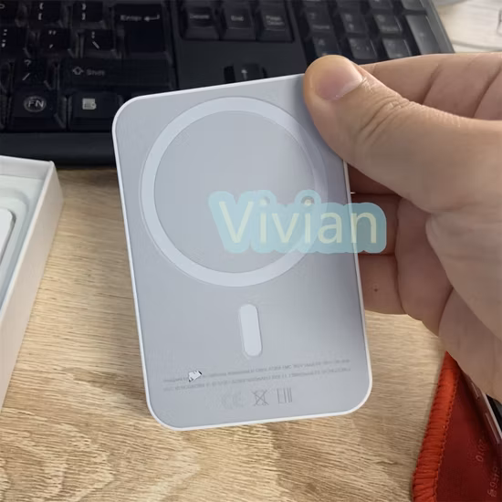 Portable Apple Magsafe Charger 6700mAh Magnetic Power Bank Battery Pack Compatible with iPhone