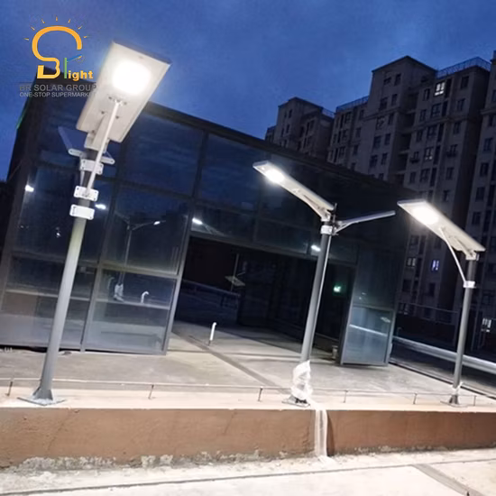 Luz solar integrada portátil tudo em um de 60 W