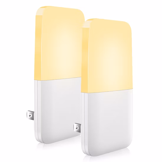 Sensor de movimento infravermelho pir, sem fio, controle inteligente automático, eua, ue, 110v, 230v, mini led, plug in, lâmpada de luz noturna para quarto